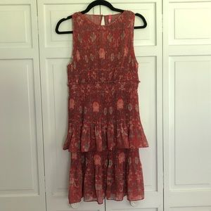 Anthropologie tracy Reese waffle floral dress